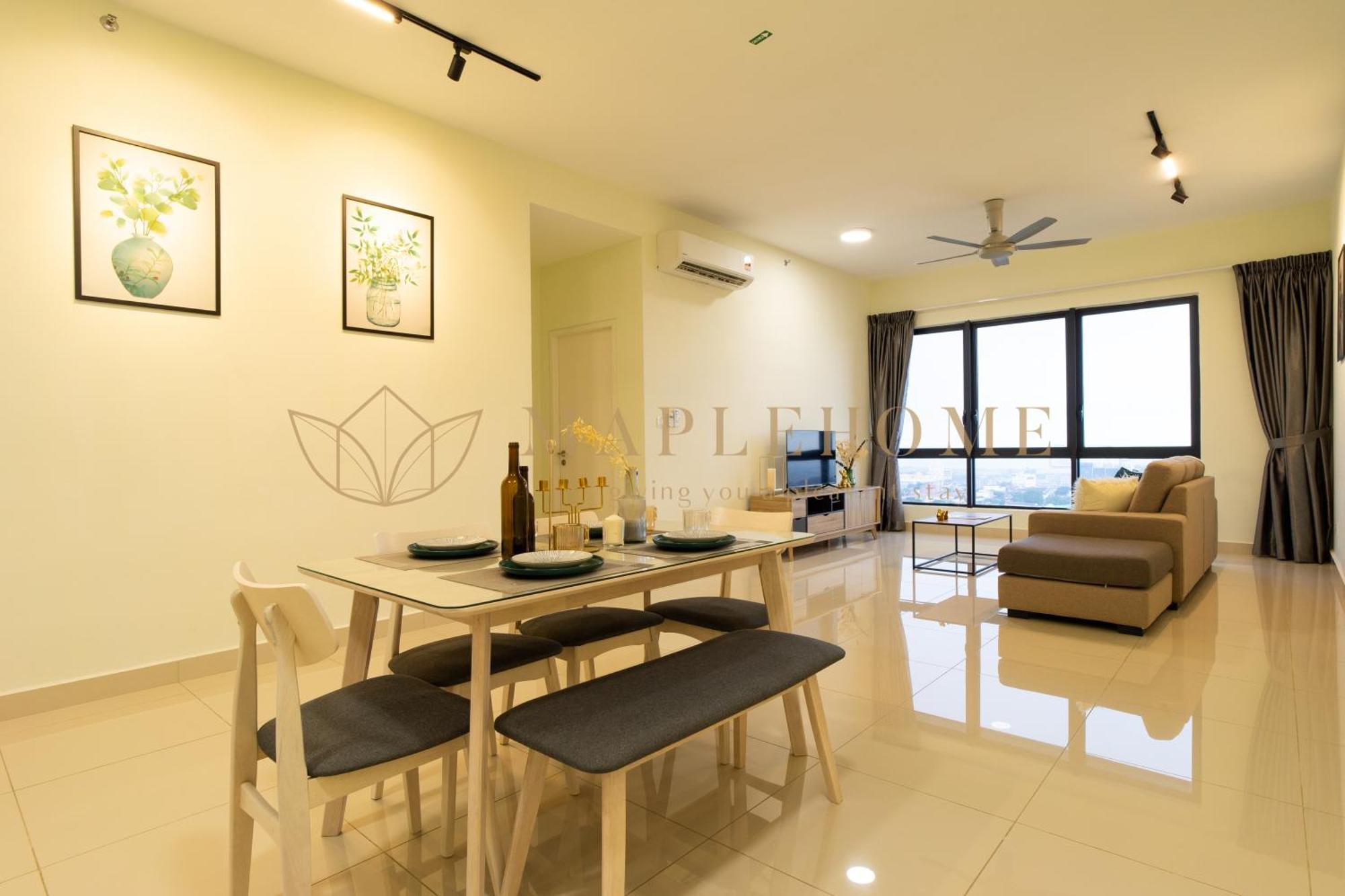Appartement The Apple Melaka Chambre photo