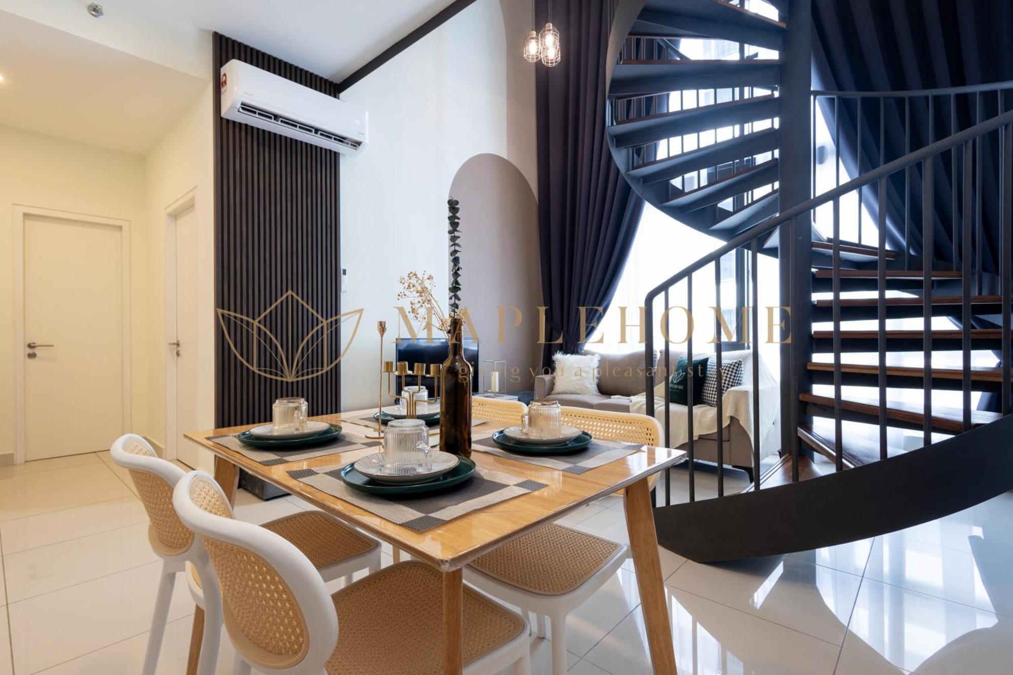 Appartement The Apple Melaka Chambre photo
