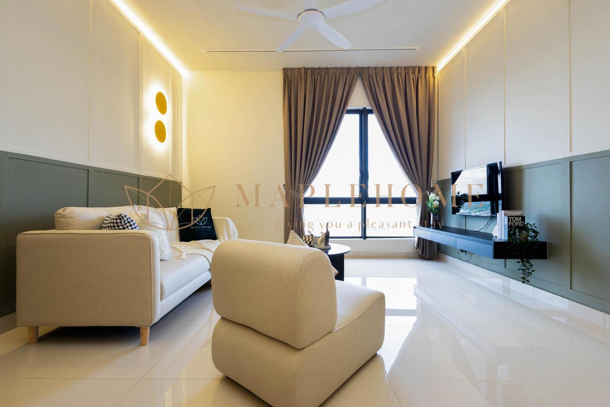 Appartement The Apple Melaka Chambre photo
